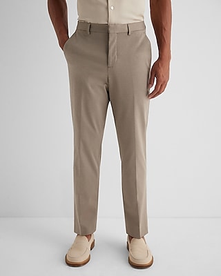 Slim Dusty Sage Stretch Cotton-Blend Suit Pants