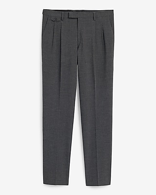 Classic Charcoal Stretch Dress Pant