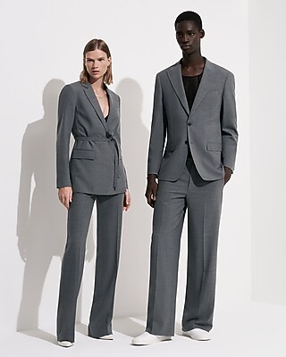Express X Simon Spurr Wool-Blend Suit Jacket