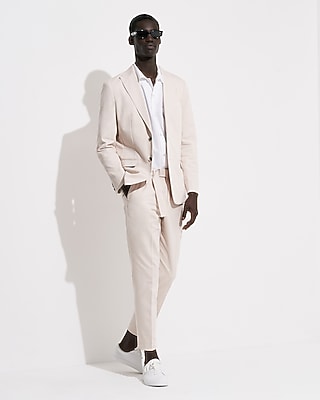 Express X Simon Spurr Cotton Suit Jacket