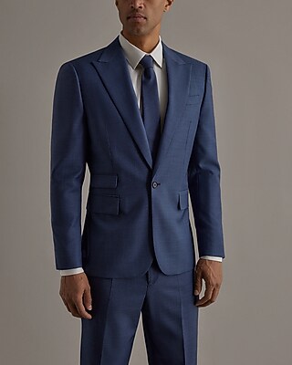 Edition Slim Houndstooth Wool Suit Jacket