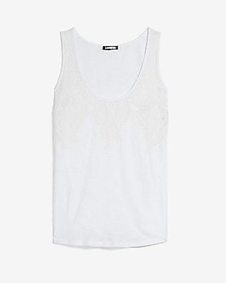 Lace Trim Tank
