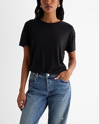 Supersoft Relaxed Crew Neck Tee Women