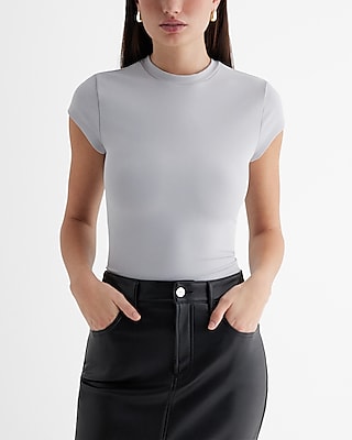 Bodycon High Compression Crew Neck Short Sleeve Tee