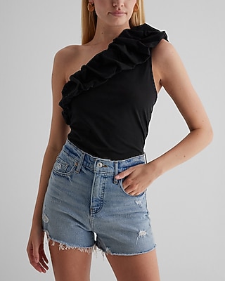 Puff One Shoulder Tank