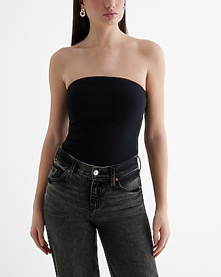 Best Loved Tube Top With Bra Cups Black Women's
