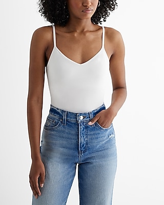 Women's White Camis - Camisoles, Bra Camis and Strappy Tops - Express