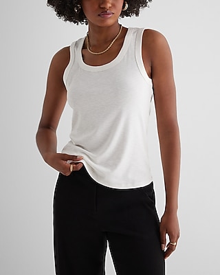 Skimming Scoop Neck Tank