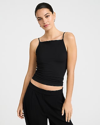 Body Contour High Compression Square Neck Strappy Back Cami