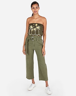Green. A Quintessential Warm-Weather Look, The Tube Top Is A Must For Summer. This Version Comes With A Soft Feel And Cool Graphic That's Ready For Outdoor Festivals Or Afternoon Iced Coffees.. Womens Tops. XL