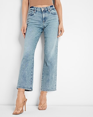 Low Rise Light Wash 90S Ankle Boot Jeans