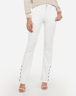 express white flare jeans