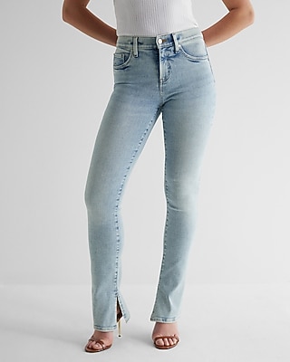 Mid Rise Light Wash Skyscraper Jeans