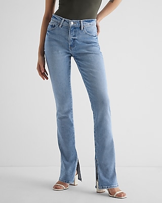 Mid Rise Light Wash Skyscraper Jeans