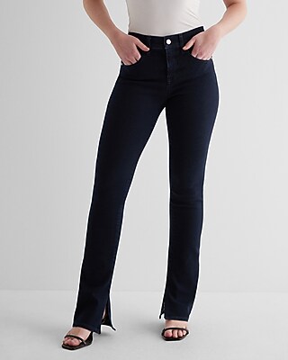 Mid Rise Dark Wash Skyscraper Jeans