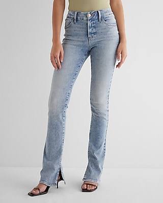 Mid Rise Light Wash Curvy Flexx Skyscraper Jeans