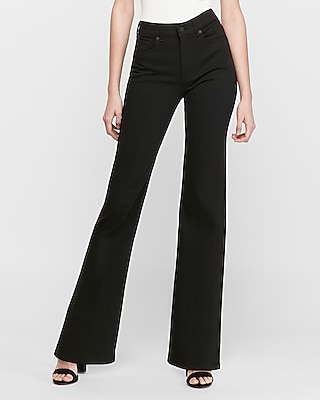 express high waisted black jeans