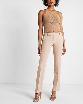 Editor Original Low Rise Bootcut Pant Neutral Women's 6 Short