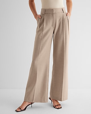 Stylist High Waisted Luxe Lounge Pleated Wide Leg Palazzo Pant