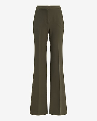 Editor High Waisted Flare Trouser in Signature Stretch