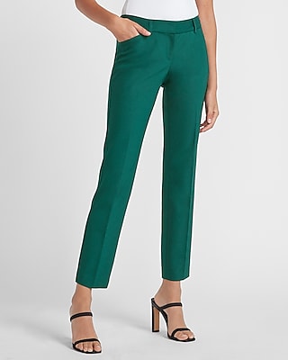 low rise ankle pants
