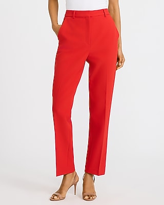Editor Super High Waisted Straight Ankle Pant in Signature Stretch