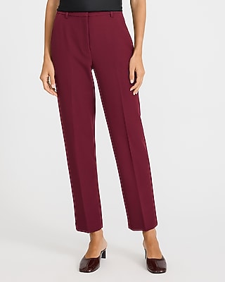 Editor Super High Waisted Straight Ankle Pant in Signature Stretch