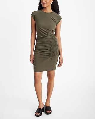 Short Ruched Dress by Express