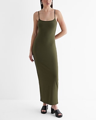 Olive green cami dress hotsell