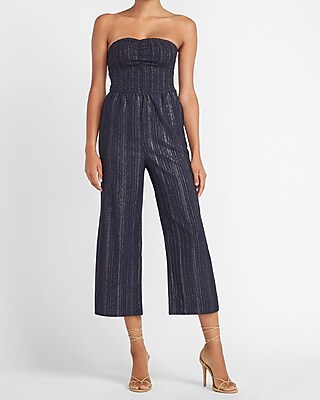 express white strapless jumpsuit
