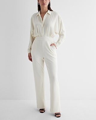 Work Long Sleeve Portofino Shirt Jumpsuit