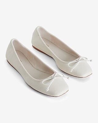 Square Toe Ballet Flats