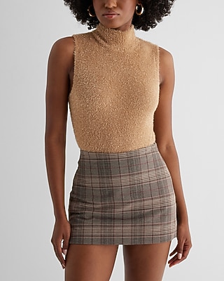 Tinsel Mock Neck Sweater Tank