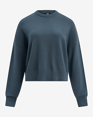 Relaxed Boxy Crew Neck Sweater in Ultrasoft