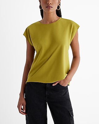 Crew Neck Gramercy Tee Green Women's S