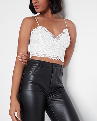Allover Lace Crop Top