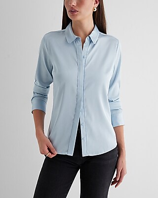 Relaxed Satin Portofino Shirt