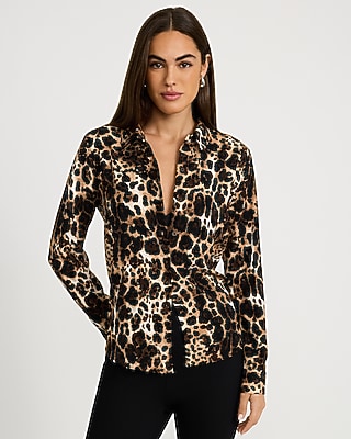 Leopard Portofino Shirt