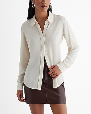 Relaxed Portofino Shirt Neutral Women's M