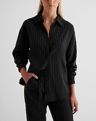 Striped Boyfriend Portofino Shirt