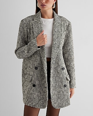 Tweed Double Breasted Jacket