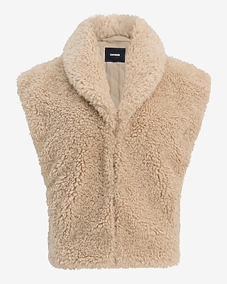 Faux Sherpa Vest