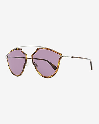 Dior So Real Rise Butterfly Sunglasses Women's Brown