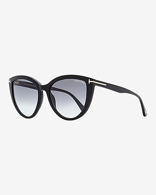 Tom Ford Isabella Cat Eye Sunglasses Women's Black