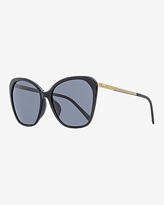 Jimmy Choo Butterfly Sunglasses Women's Gold