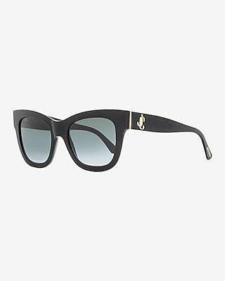 Jimmy Choo Square Sunglasses Women's Black