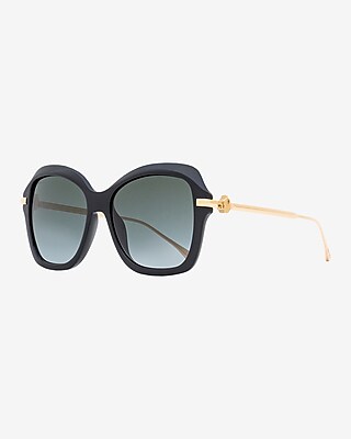 Jimmy Choo Butterfly Sunglasses Women's Gold