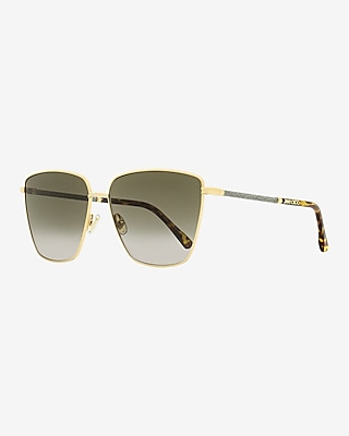 Jimmy Choo Lavi Square Sunglasses Women's Brown