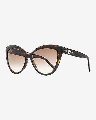 Jimmy Choo Sinnie /g Butterfly Sunglasses Women's Brown