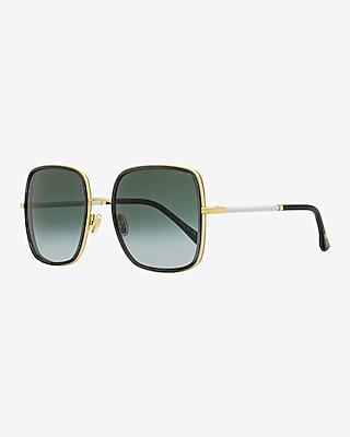 Jimmy Choo Jayla Square Sunglasses Women's Gray
